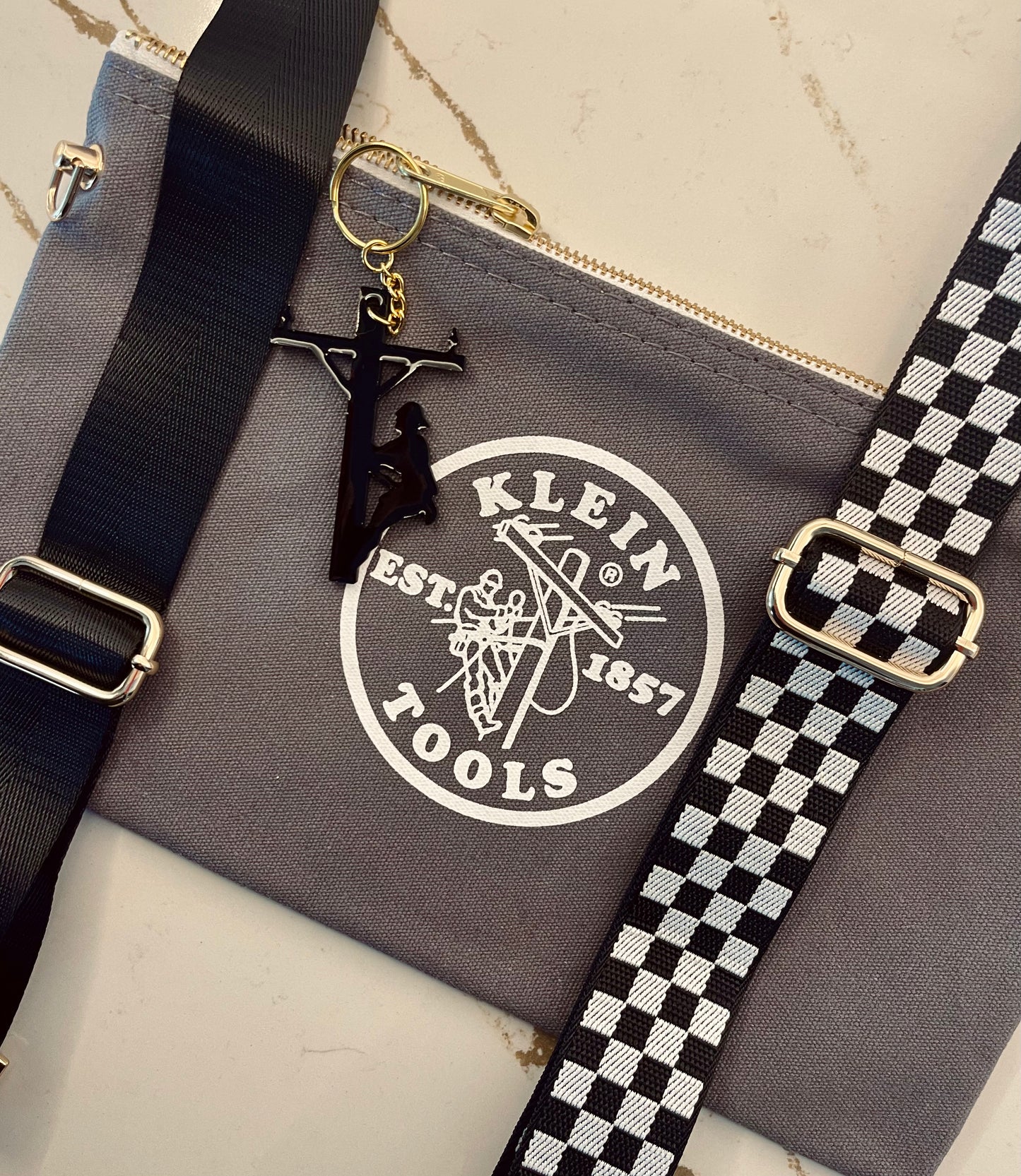 Grey Crossbody