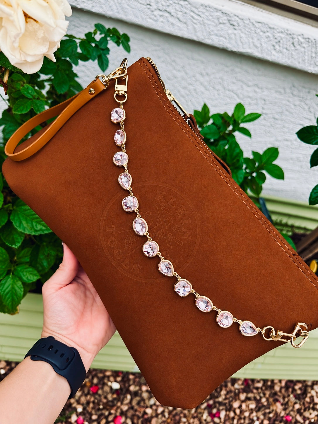 Blush Jewel Leather Klein