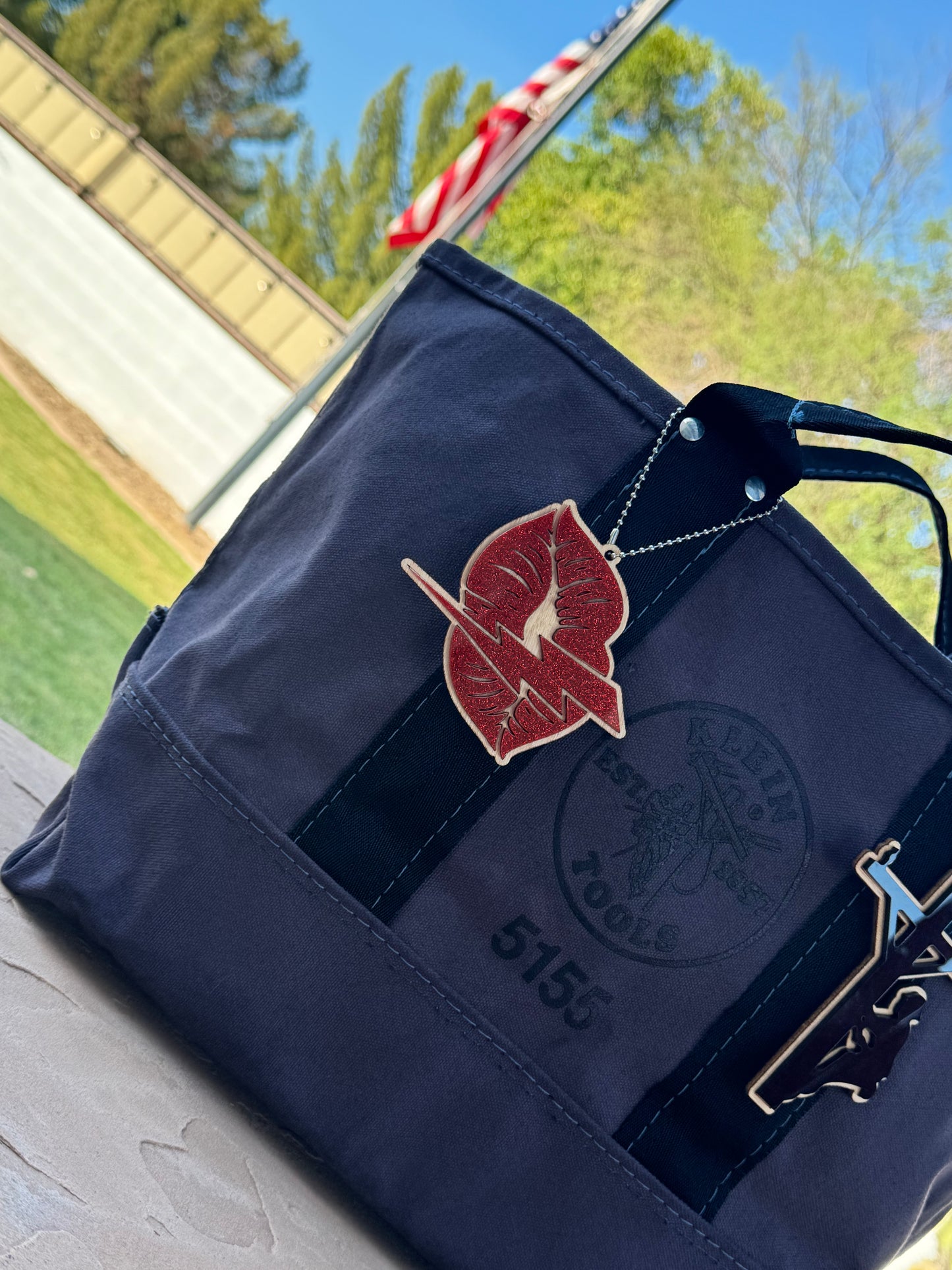 Grey Klein Tote