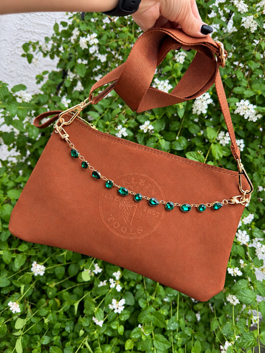 Emerald Jewel Leather Klein