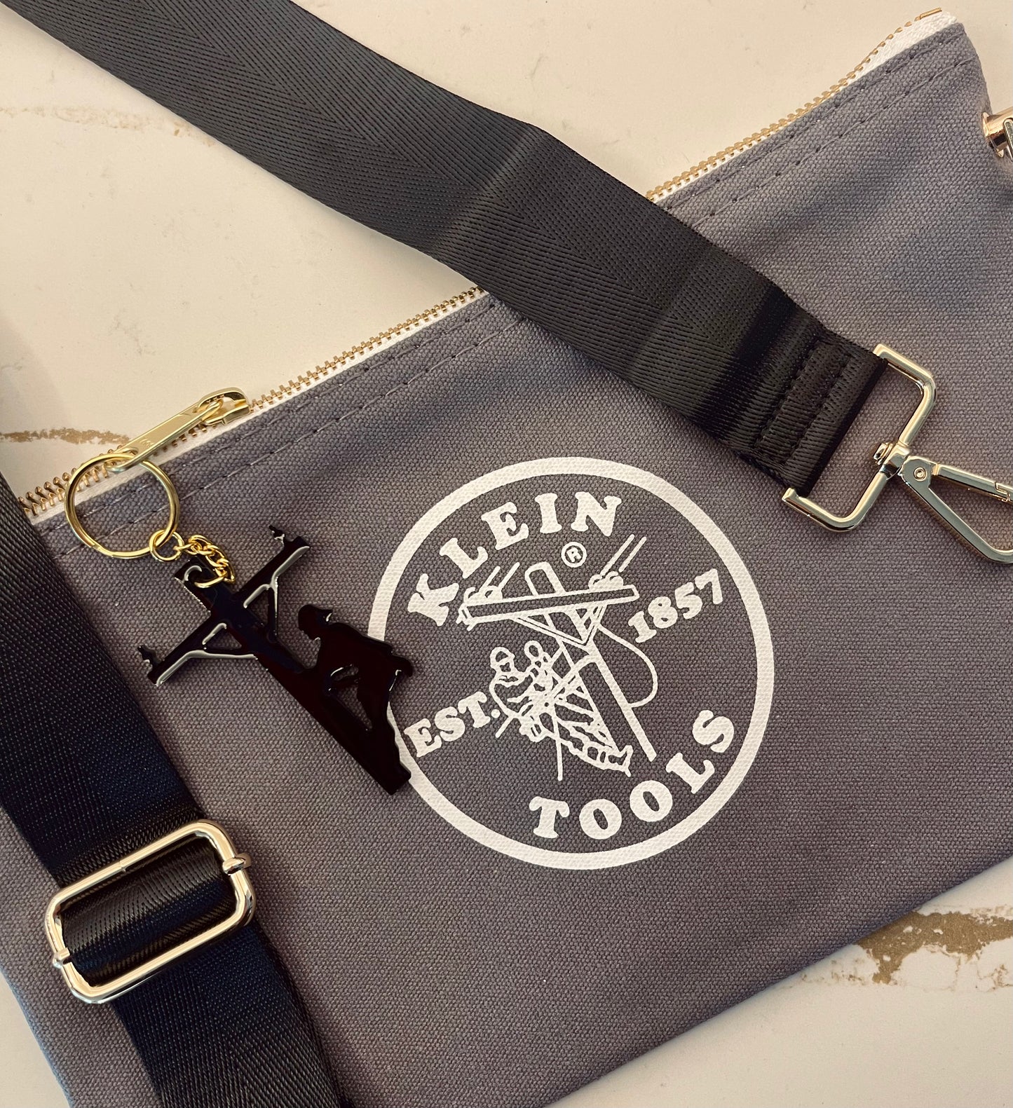 Grey Crossbody