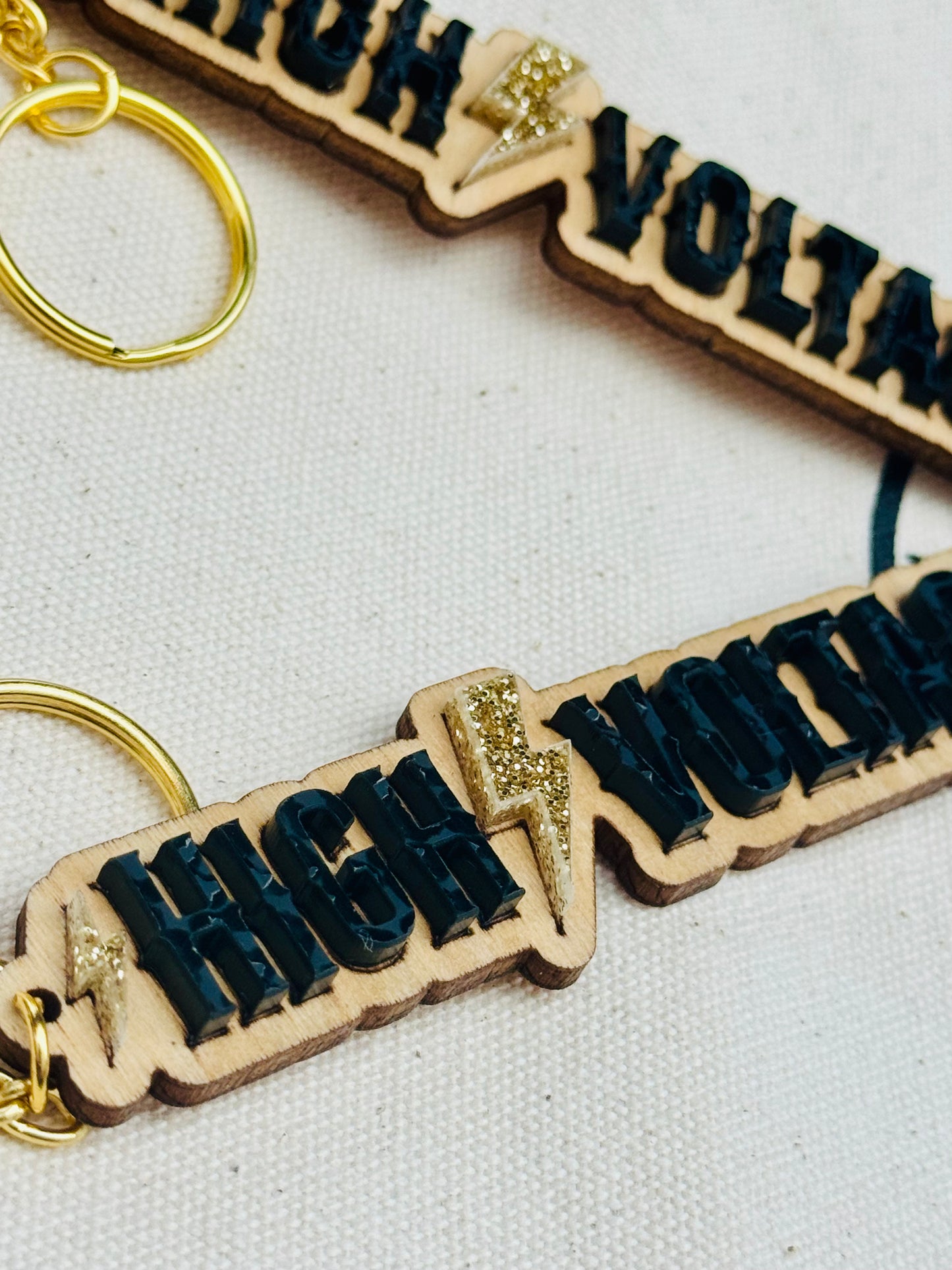NEW! High Voltage Keychain