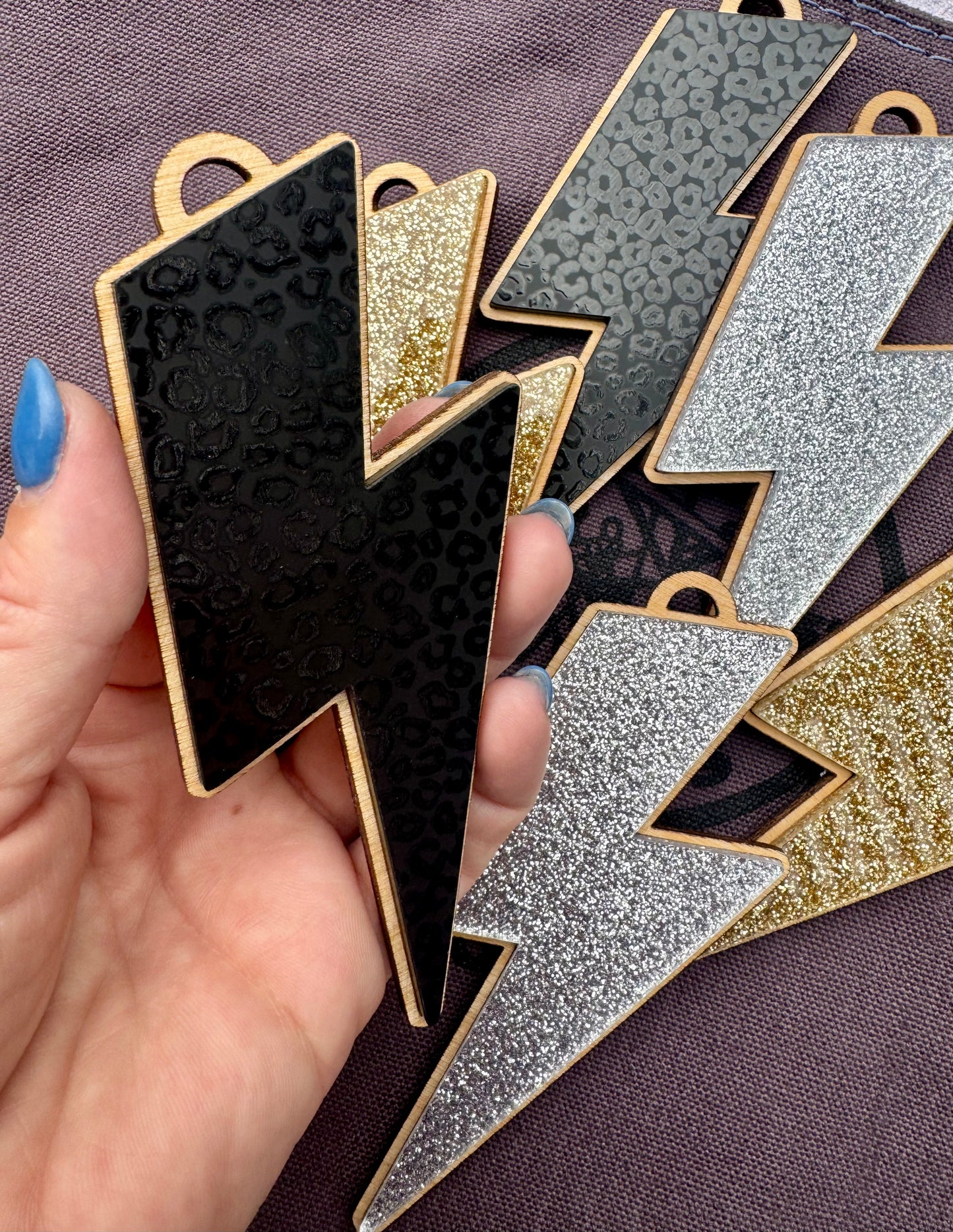 NEW OVERSIZED Bolt Tote Charm